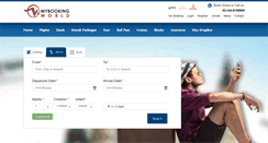 Desktop Screenshot of mybookingworld.com
